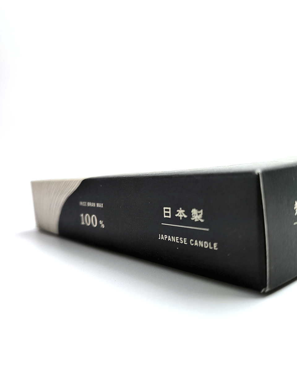 Daiyo Reiskleiewachskerze ROKKAKU [Sechseck]